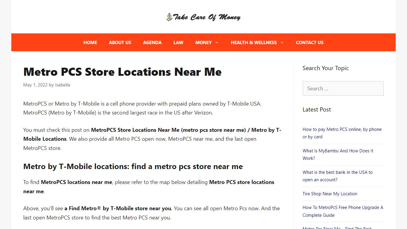 Metro PCS Store Locations Near Me - Pay metroPCS